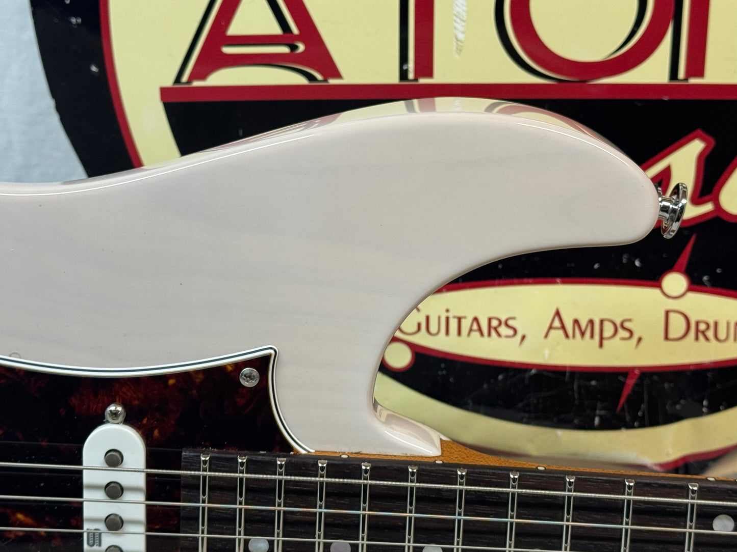 Ibanez Prestige AZ Series AZ2204N-AWD AZ2204 Guitar with Case - MIJ Made In Japan 2023 - Antique White Blonde