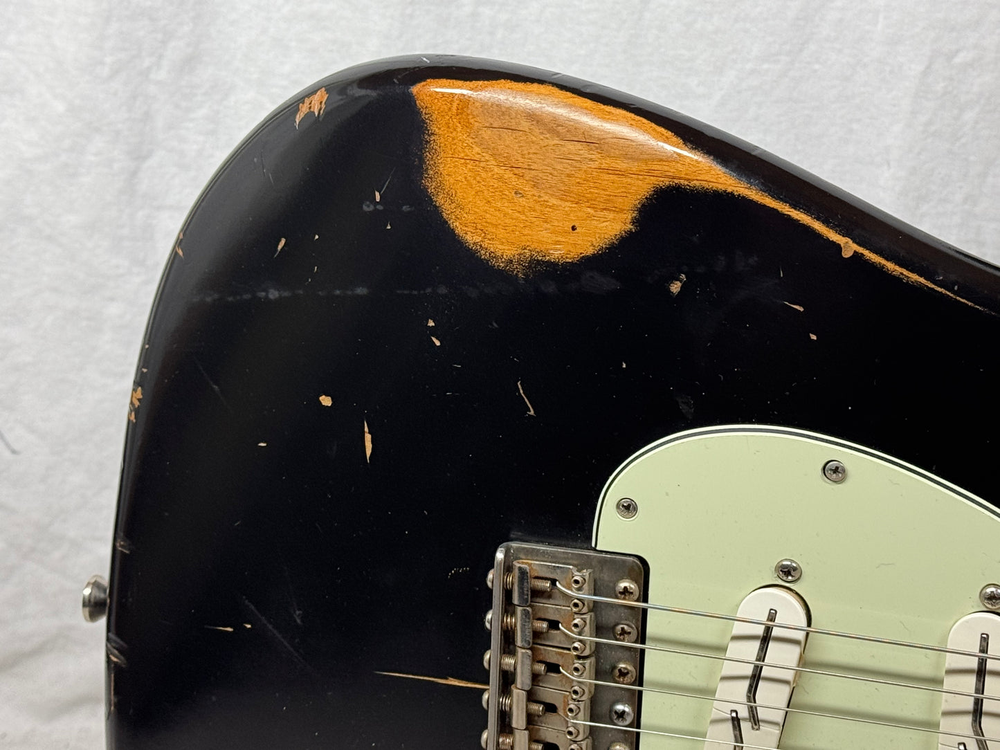 Nash S-63 s63 Relic'd S-style Guitar with Lindy Fralin pickups +  Fender Case