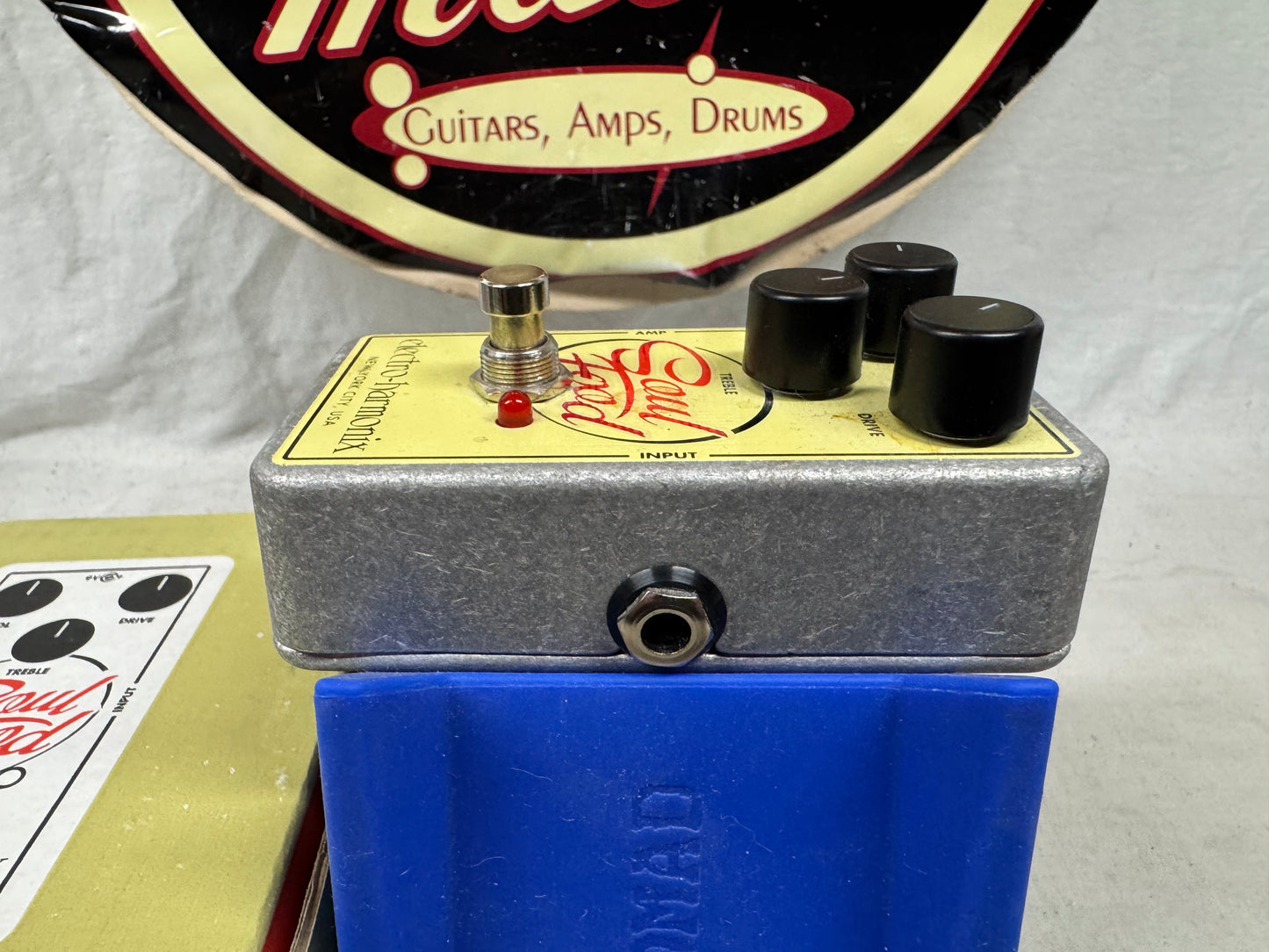 Electro-Harmonix Soul Food Overdrive Pedal with Box - klone
