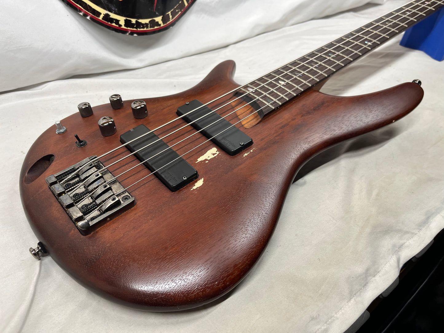 Ibanez Soundgear SR500L Left-Handed Lefty *Strung for Right-Handed Playing* Doublecut 4-String Electric Bass