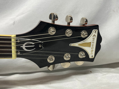 Epiphone Wildkat Studio Semi-Hollow Body Electric Guitar with Case - Metallic Goldtop