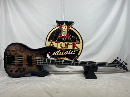 Jackson JS Series 4-String Electric Concert Bass - Transparent Black Burst