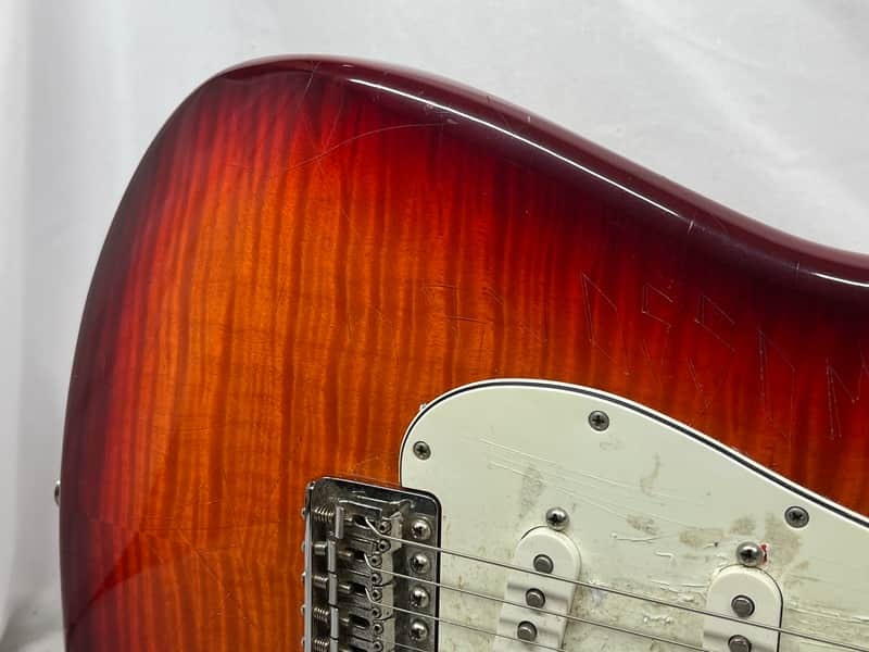 Fender Standard Stratocaster Strat Plus Top Electric Guitar - Image 4