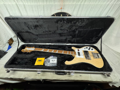 Rickenbacker 4003 4-string Bass with Case 2025 - Mapleglo / Natural