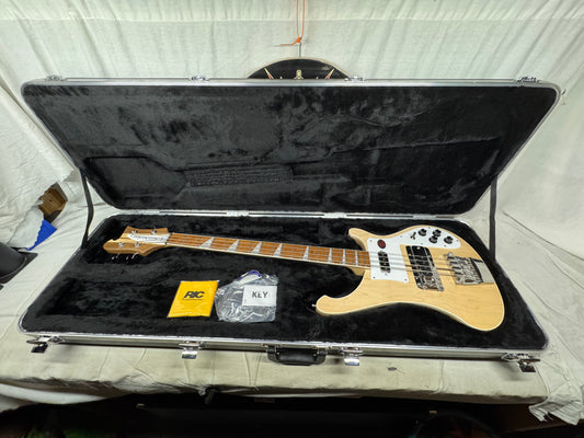 Rickenbacker 4003 4-string Bass with Case 2025 - Mapleglo / Natural