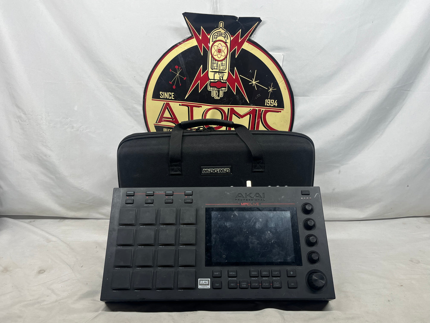 Akai Professional MPC Live Music Production Center Sampler Sequencer with Case