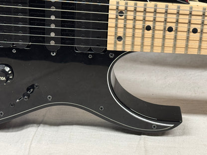 Ibanez RG Series RG550-BK Guitar with Case - MIJ Japan 2025 - Black / Maple neck