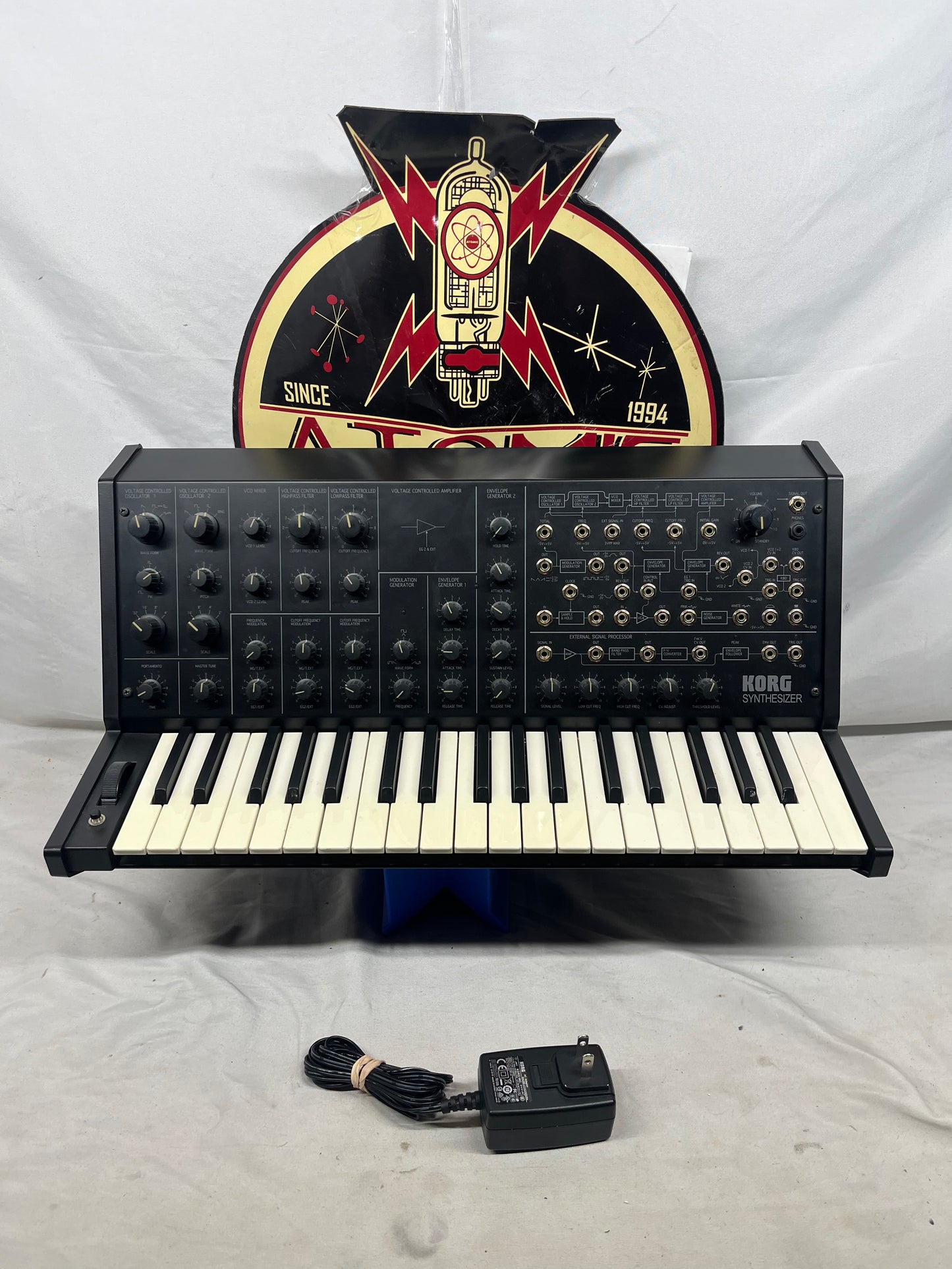 Korg MS-20 Mini Semi-Modular Analog Synthesizer with Power Supply