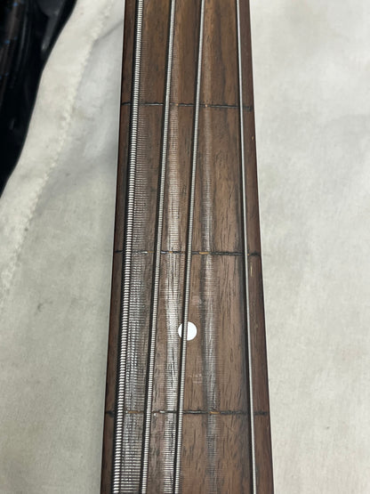 Hohner B2 HH Headless Fretless 4-String Electric Bass with Hard Case