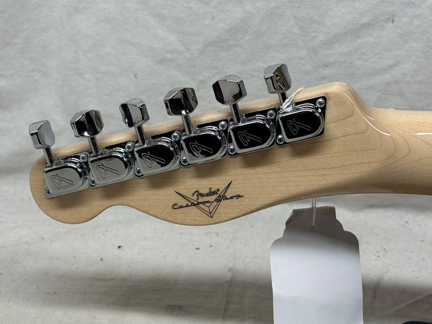 Fender USA Custom Shop 1969 '69 Telecaster Custom NOS Guitar with COA + Case 2014 - Vintage White - Double Black Binding / Maple neck