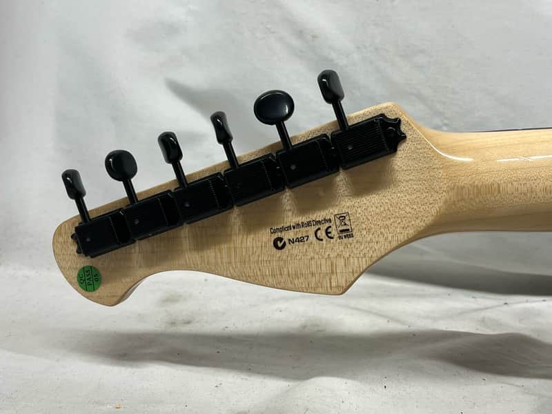 Harley Benton JA-Baritone HH Electric Guitar - Image 9