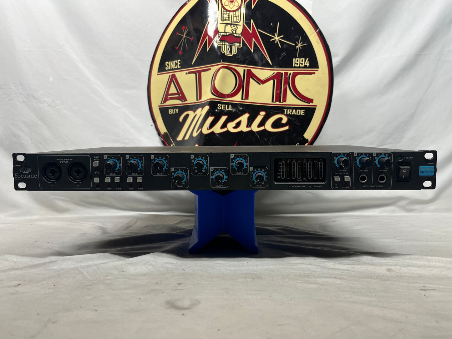 Focusrite Saffire Pro 40 Firewire Audio Interface Rack Unit