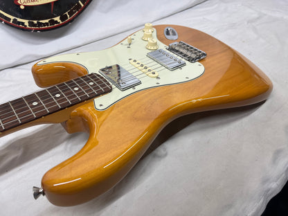Fender 2024 Collection, Made in Japan Hybrid II Stratocaster Strat HSH with Gig Bag - Vintage Natural