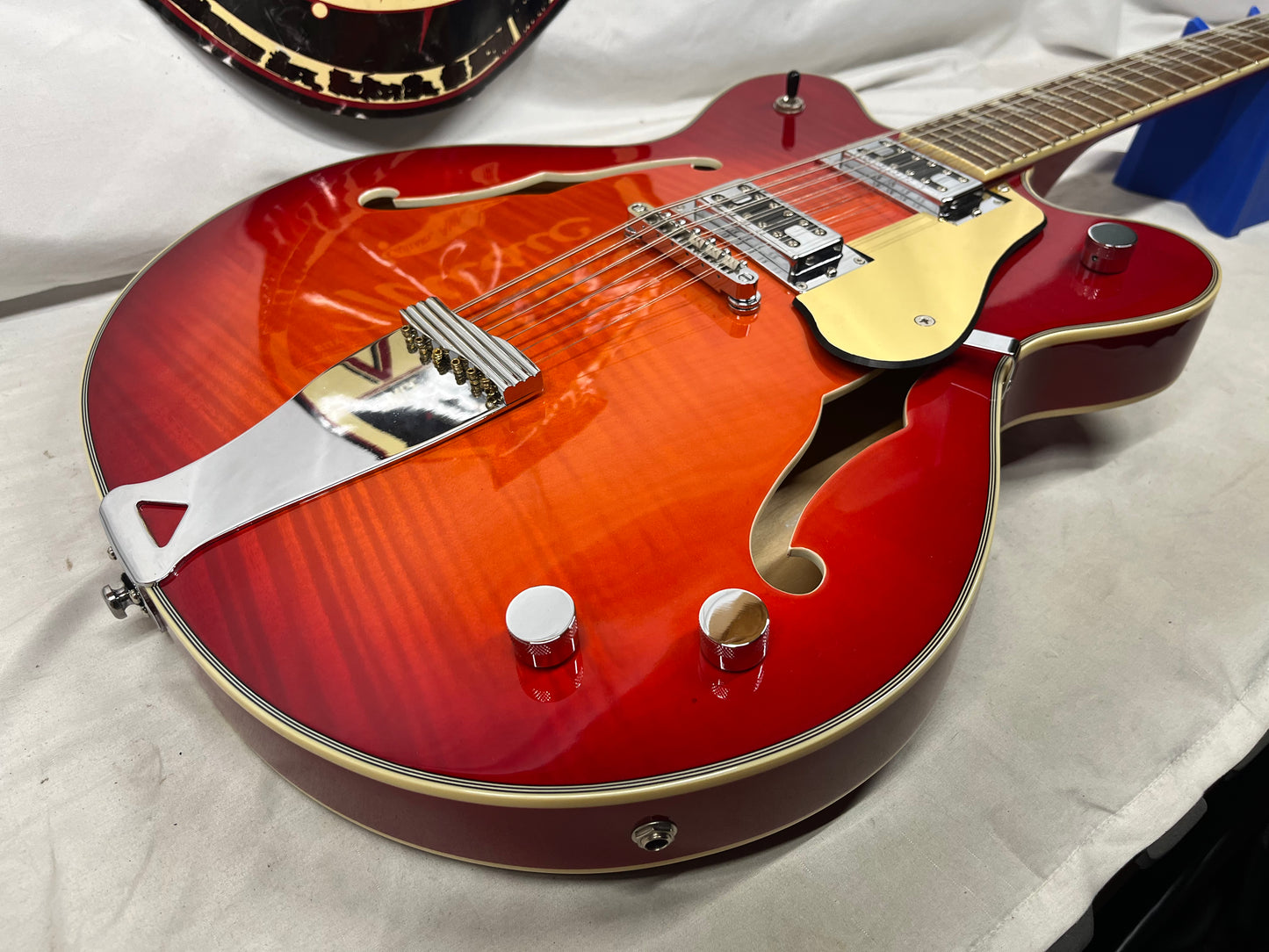Eastwood Classic 12-String Doublecut Semi-Hollow Body Electric Guitar