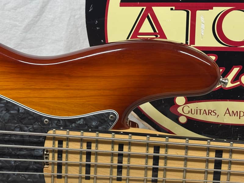 Fender American Elite Jazz Bass V Ash 5-string J-Bass - Image 2