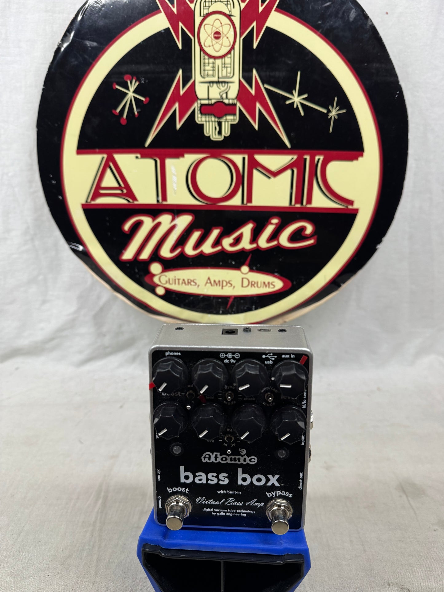 Atomic Amps Bass Box Bass Preamp / Cab Sim / Overdrive Pedal