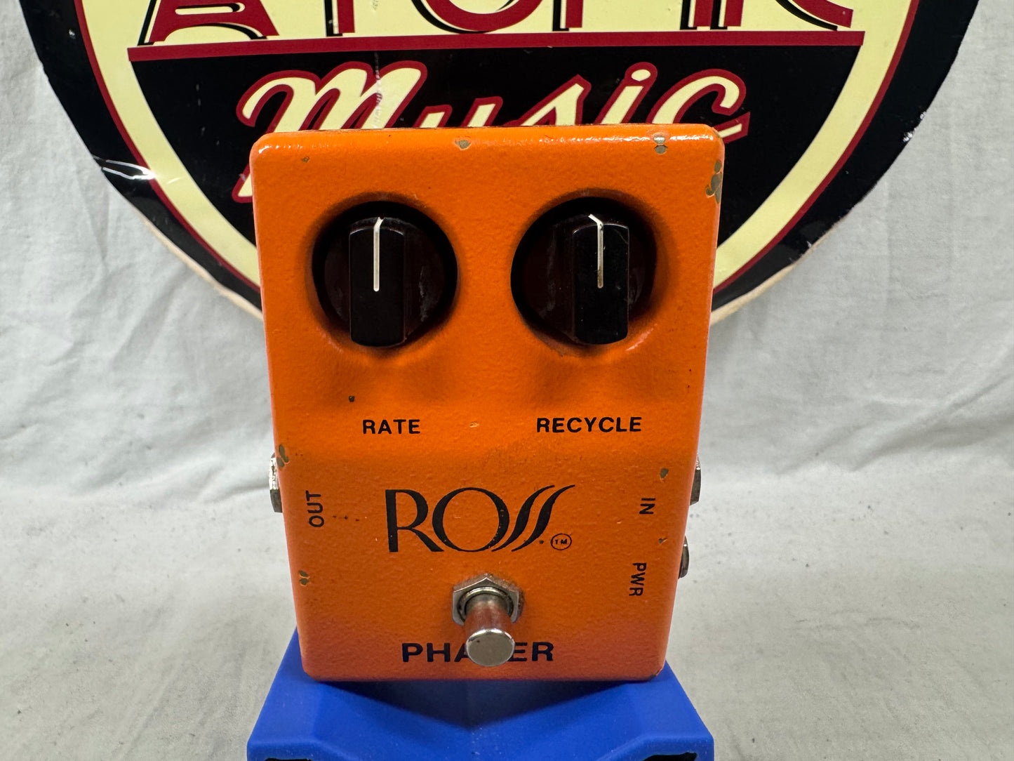 Ross Phaser Phase Shifter Pedal pot codes date to 1979