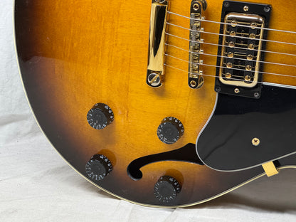 Gibson Howard Roberts Fusion Semi-Hollowbody Guitar with Lollartron pickups + Case - pro headstock repair! 1988