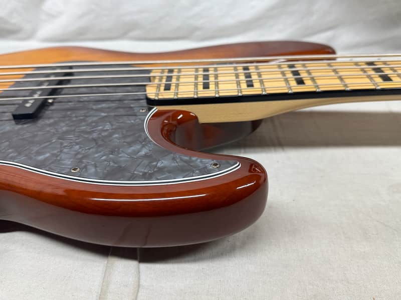 Fender American Elite Jazz Bass V Ash 5-string J-Bass - Image 14