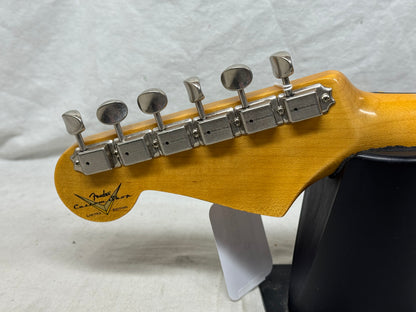 Fender USA Custom Shop S23 Limited Edition 1959 '59 Stratocaster HT Hardtail Guitar with COA + Case 2023 - Chocolate 3-Color Sunburst / Rosewood fingerboard - Relic'd