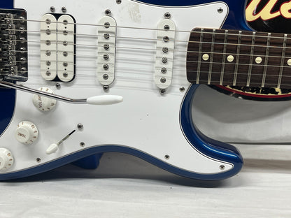 Fender Standard Stratocaster strat HSS Electric Guitar MIM - Made in Mexico- Electron Blue