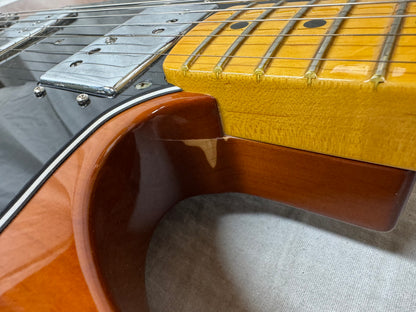 Fender American Vintage II 2 1975 Telecaster Deluxe Guitar with COA + Case 2023 - Mocha / Maple neck