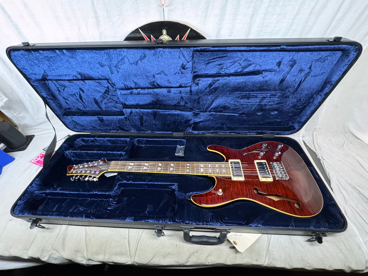 Schecter Diamond Series C/SH-12 Semi-Hollowbody 12-string Guitar with Case 2005