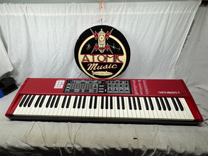 Clavia Nord Electro 3 Seventy Three 73-key Piano & Organ Synthesizer Keyboard with Pedal + Bag