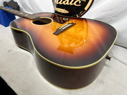 Epiphone Texan FT-79 Acoustic Electric Guitar with Hard Case