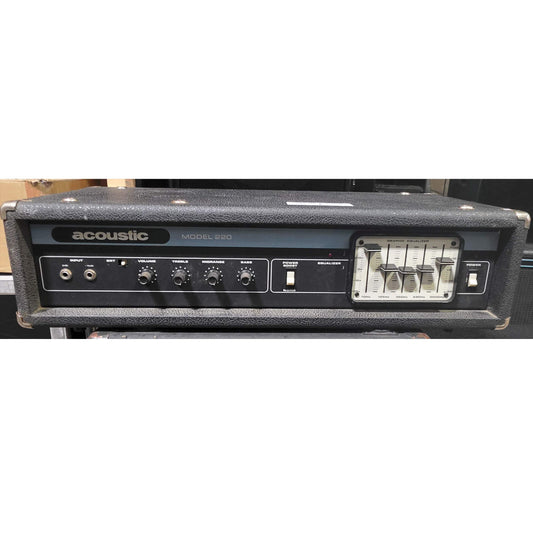 Acoustic Model 220 Amplifier Head - Local Pickup Only
