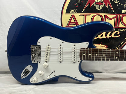 Fender Standard Stratocaster Strat Electric Guitar MIM - Made in Mexico - Electron Blue