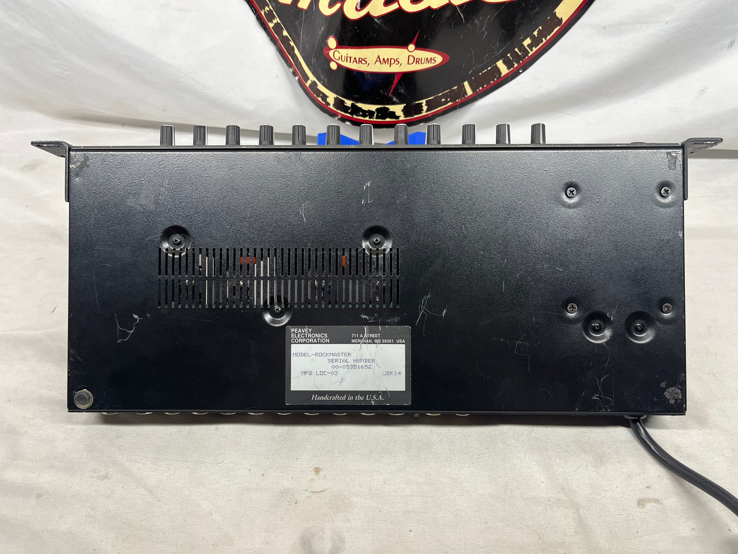 Peavey Rock Master Tube Preamp Rack Module