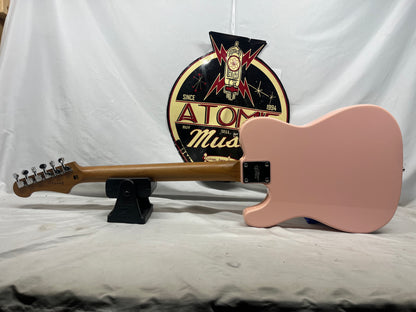 Jet Guitars JT-300 Singlecut T-Style Electric Guitar - Shell Pink