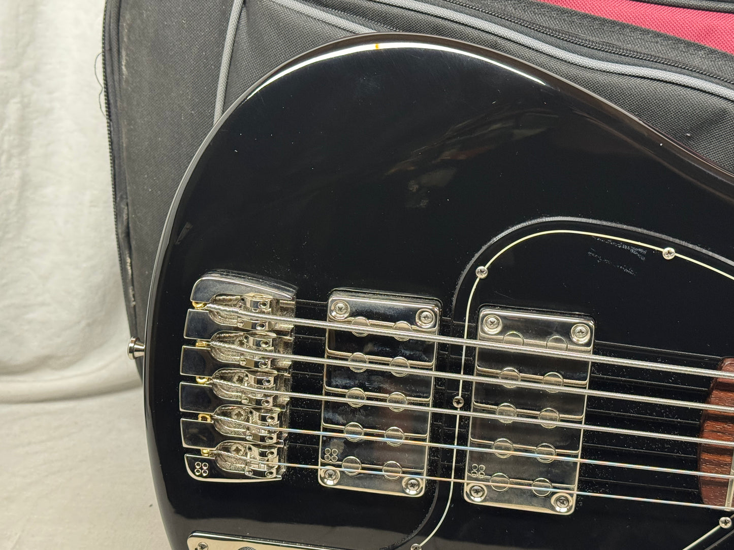 Sandberg Basic Ken Taylor Signature Model 5-string Bass with Gig Bag - Black