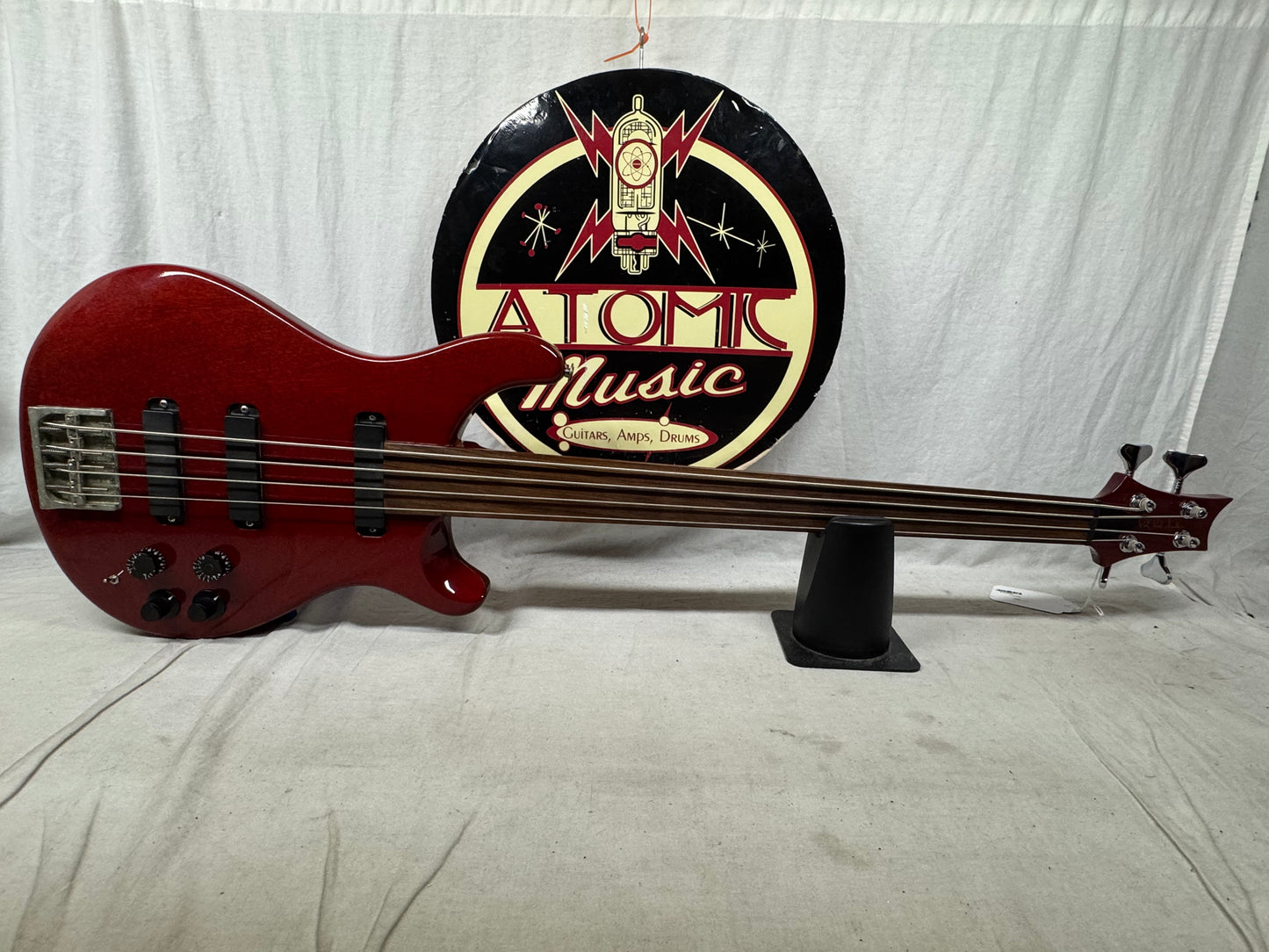 PRS Paul Reed Smith Bass-4 iv Fretless 4-string Bass with Case 1986