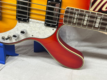 Musicvox Spaceranger Electric 4-String Bass - Sunburst