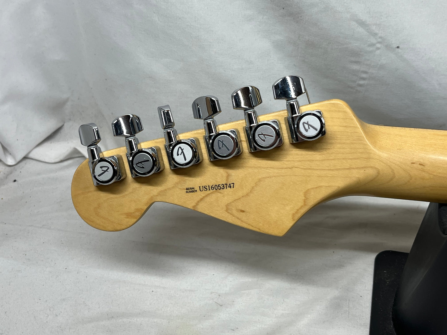 Fender American Elite Stratocaster Strat Electric Guitar - Olympic Pearl