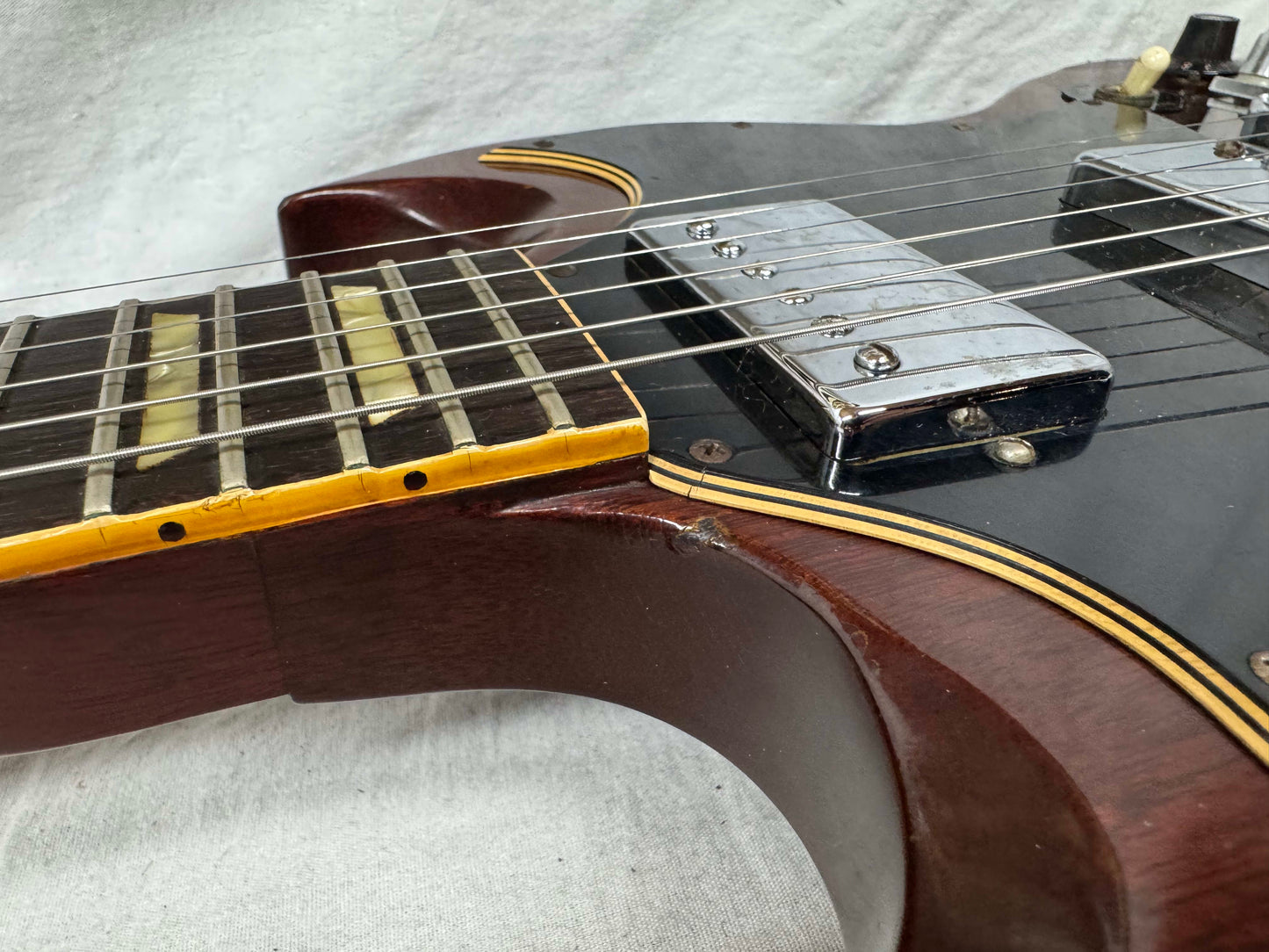 Gibson SG Guitar with Case - repaired / modified! 1969
