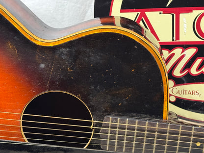 Gretsch Acoustic Guitar with Chipboard Case 1953