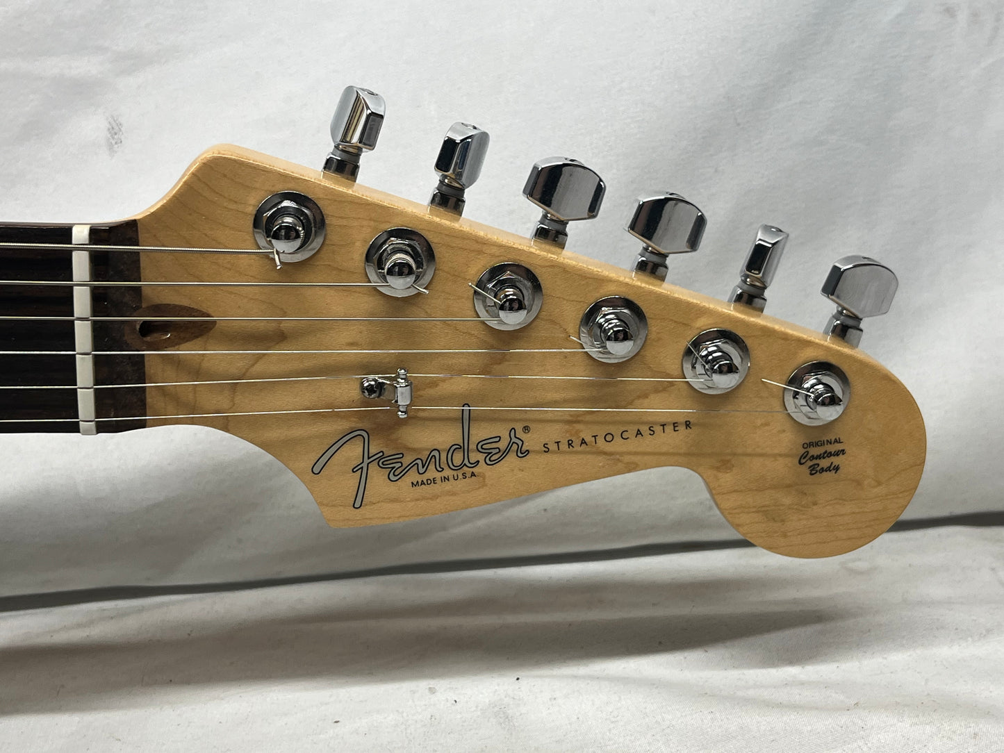 Fender American Standard Stratocaster Strat Electric Guitar - Blizzard Pearl