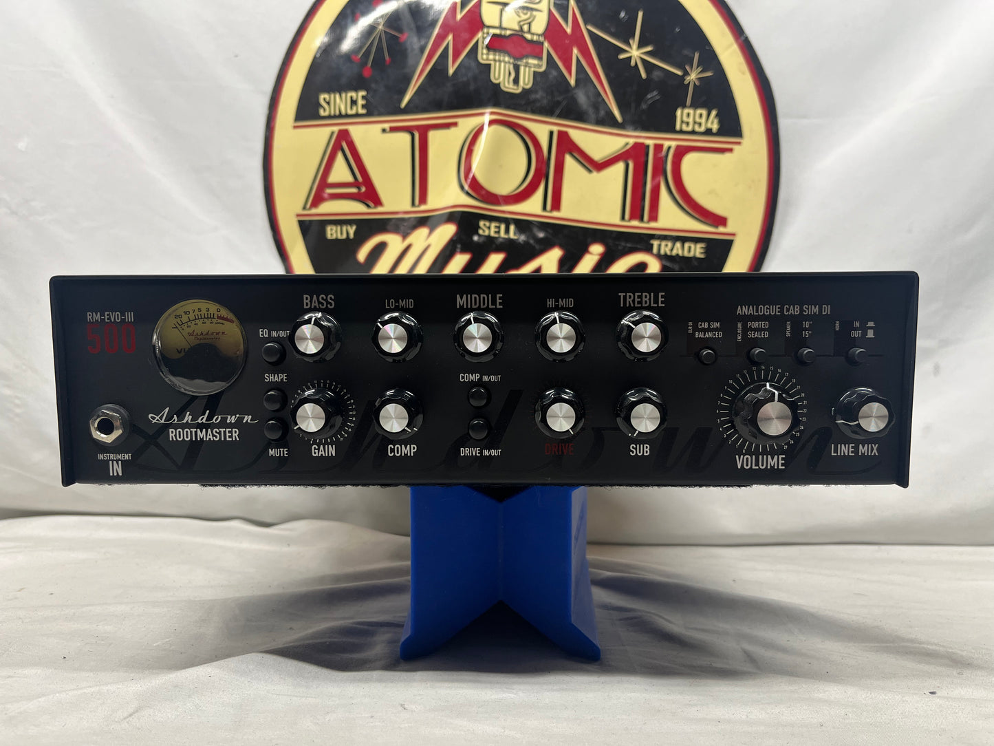Ashdown Rootmaster RM-500-EVO III 500-watt Bass Amplifier Head