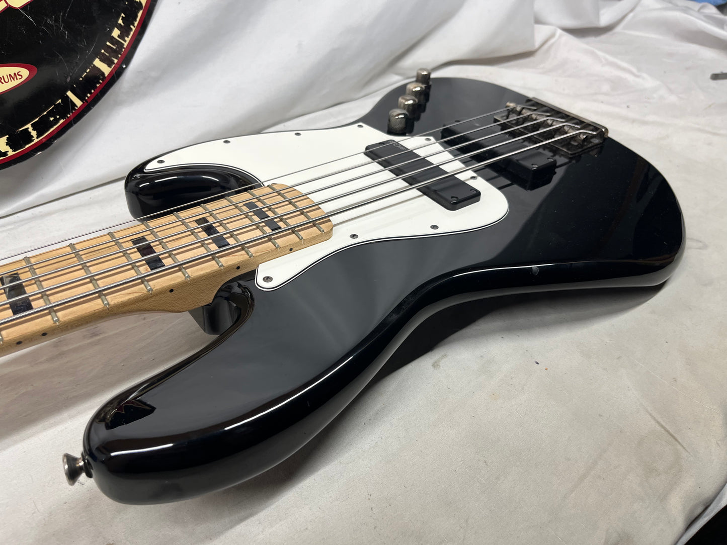 Squier Contemporary Active Jazz Bass HH V 5-String Electric Bass 2019 - Black