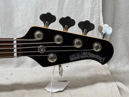 Ernie Ball Music Man USA Sterling 5 HH 5-string Bass 2014 - Black