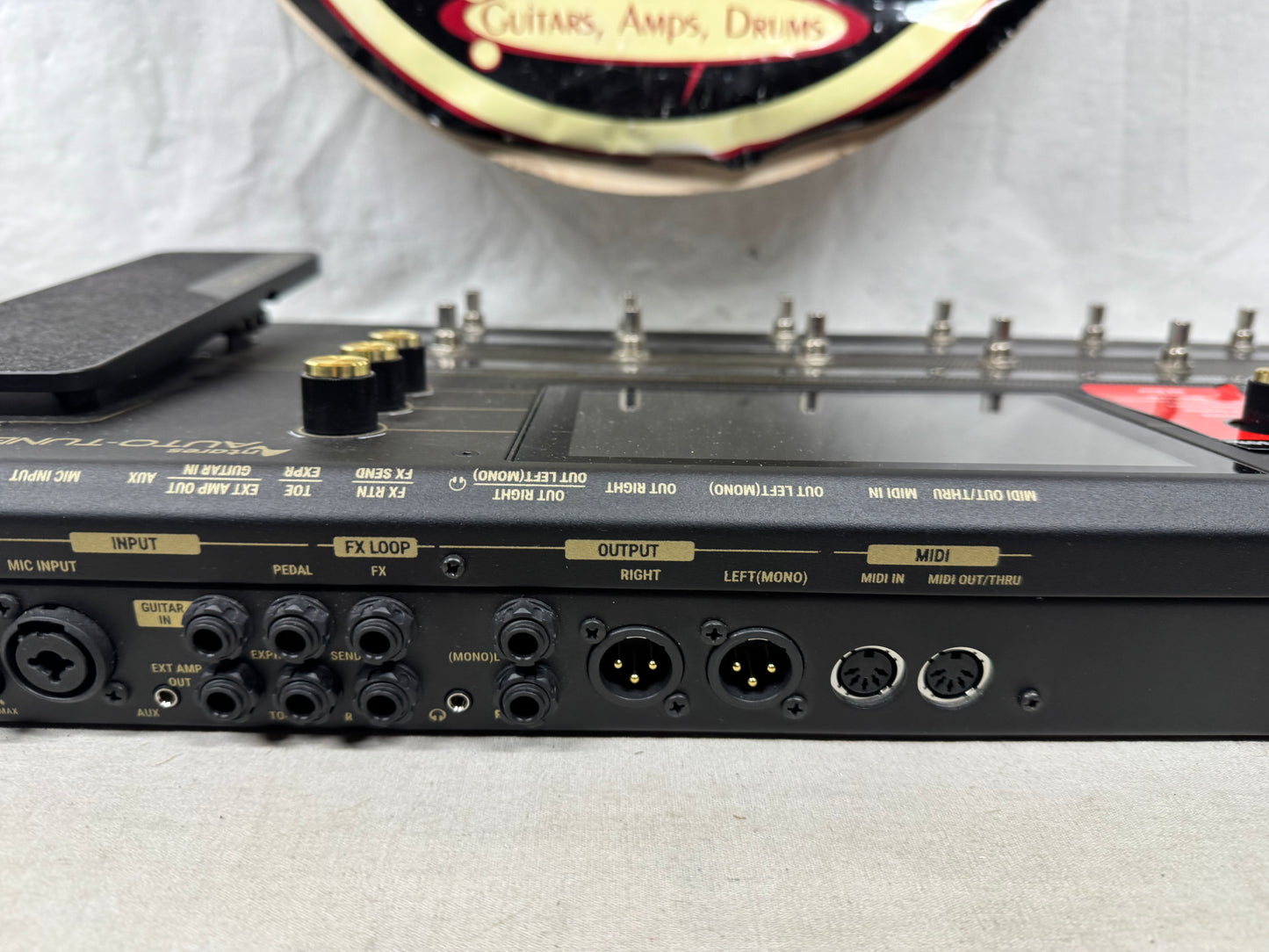 Headrush Prime Floorboard Guitar & Vocal Amp Modeler / Multi-Effects Processor Pedal