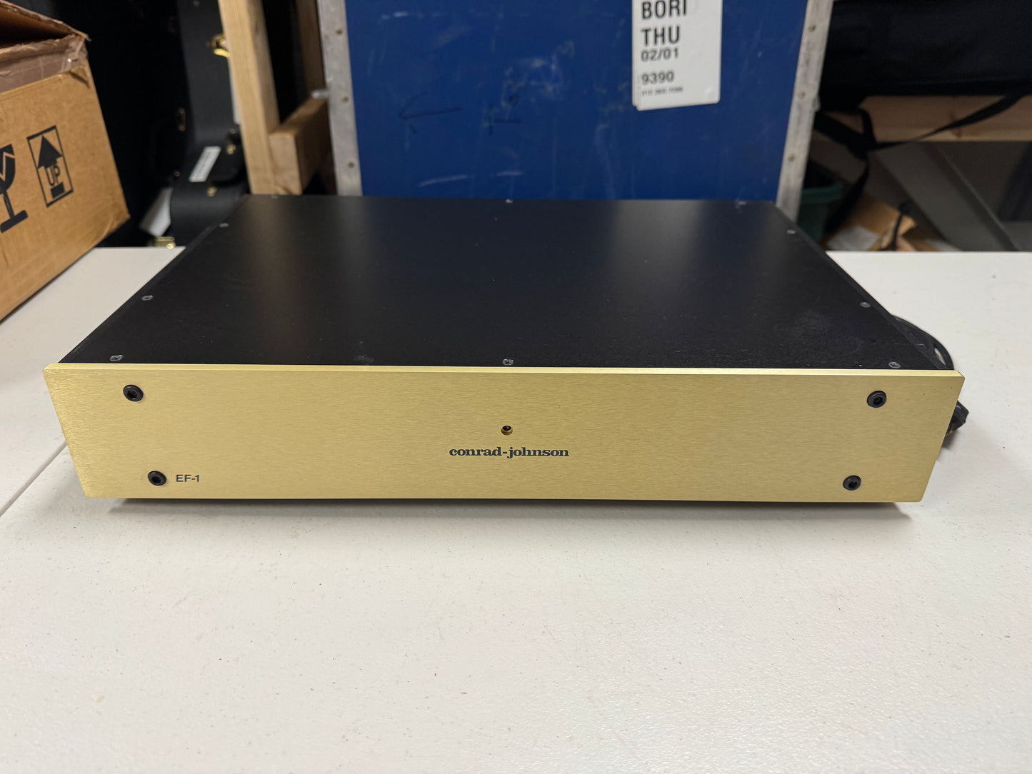 Conrad-Johnson EF-1 ef1 Phono Stage Preamplifier with Box