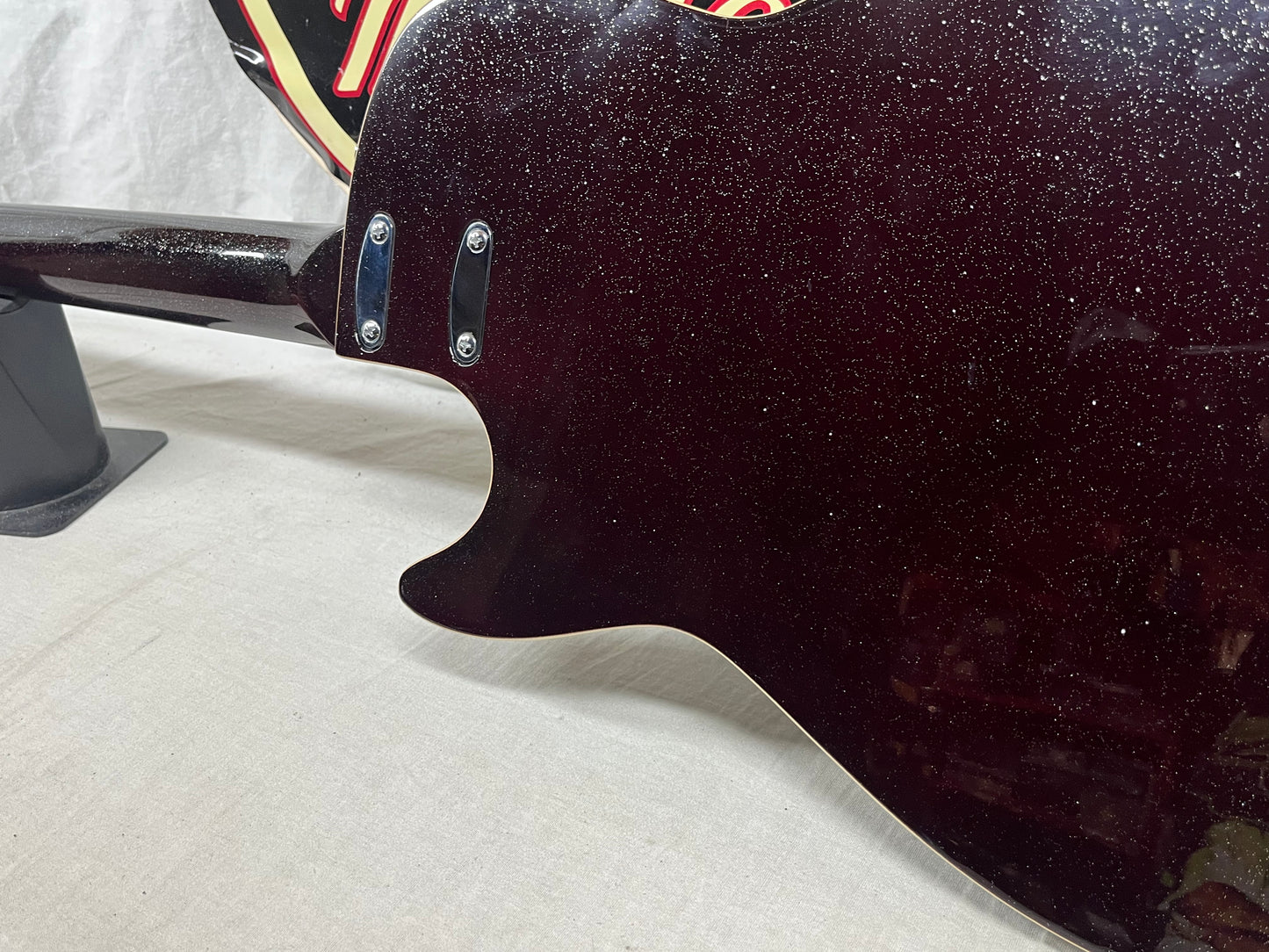 Silvertone Jupiter 1423 Redburst Reissue Singlecut Electric Guitar