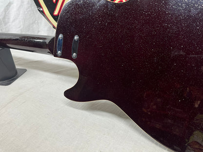 Silvertone Jupiter 1423 Redburst Reissue Singlecut Electric Guitar