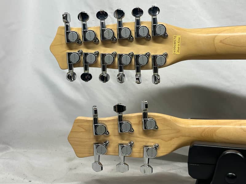 Danelectro Doubleneck 6/12 6-String and 12-String Electric Guitar - Image 9