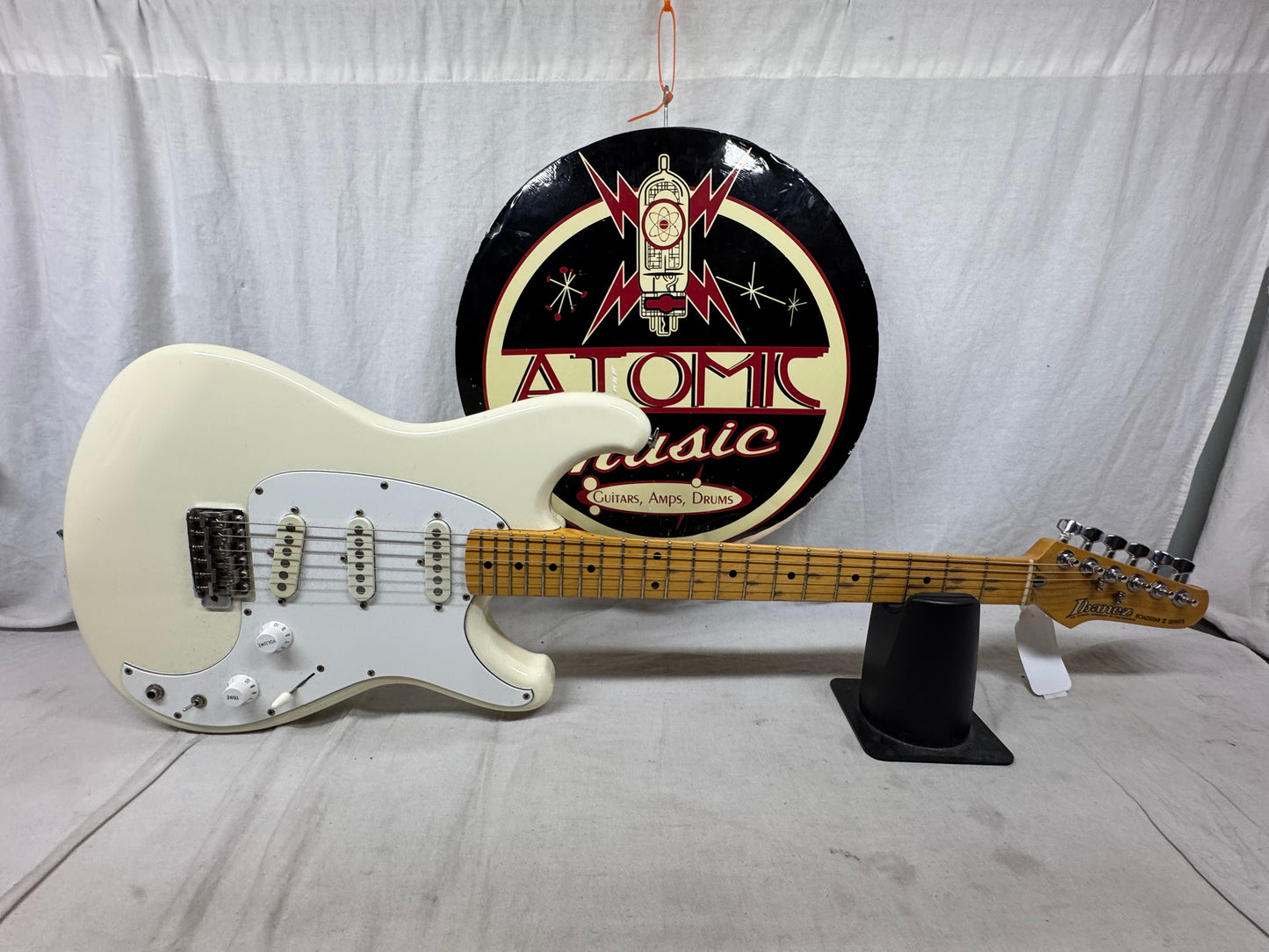 Ibanez Roadstar II Series SSS Guitar with Case - MIJ Made In Japan 1982 - White