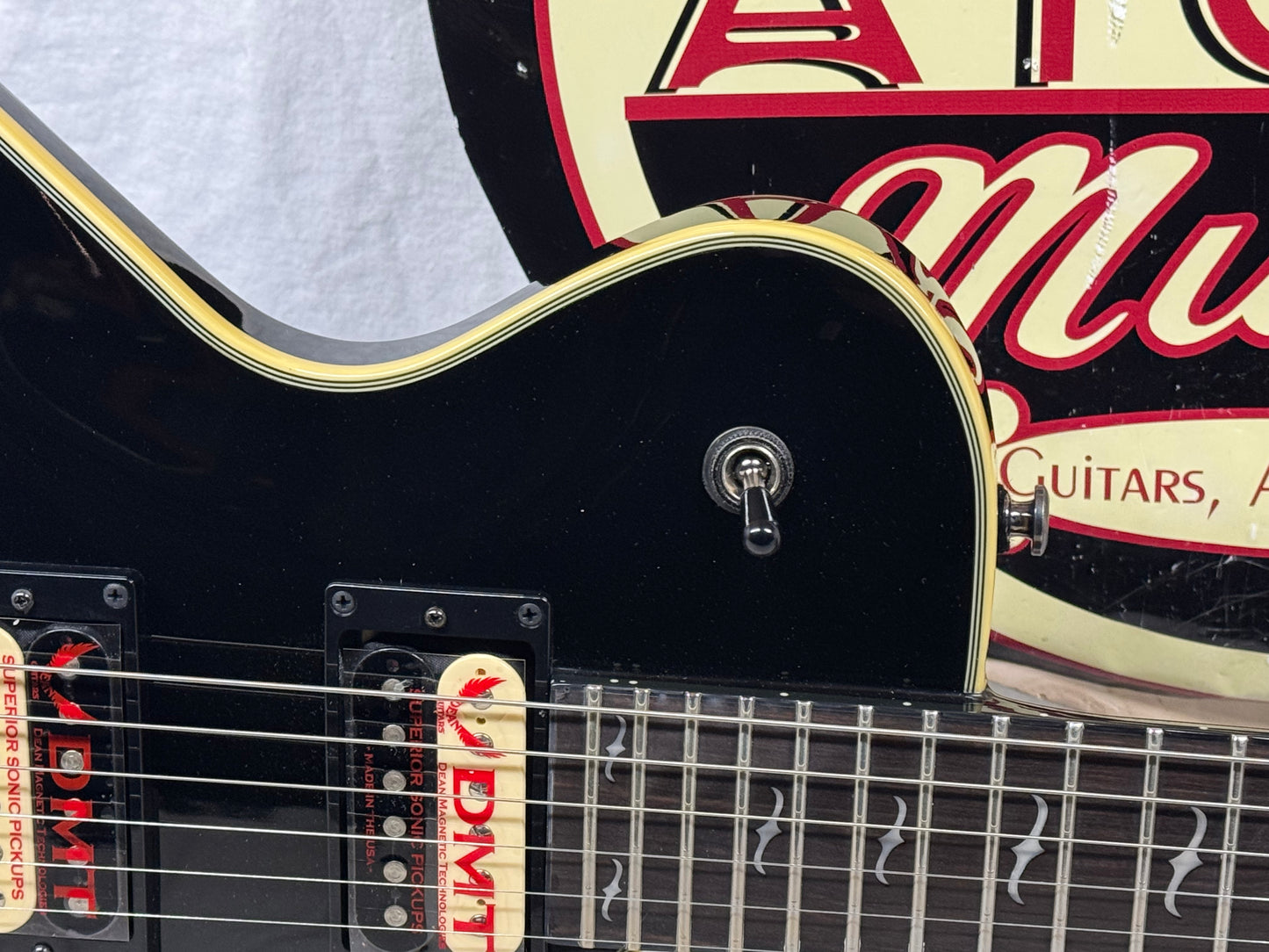 Dean Deceiver FR Guitar - MIK Korea 2010 - Black